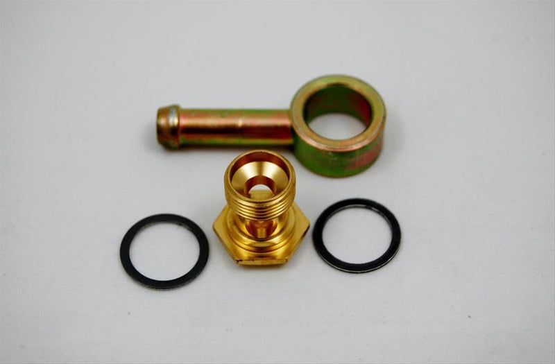AED Performance 5427 Fuel Bowl Banjo Fitting, 9/16-24" Hose Barb