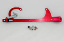 AED Performance 6601R Billet Throttle Cable And Spring Bracket - Red