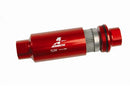Aeromotive 12304 Red Fuel Filter (In-Line Filter/100-Micron)