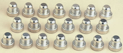 Aeroquip FBM3656 Fittings Dust Plug -6 AN External Knurled Aluminum Natural Set