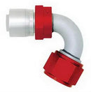 Aeroquip FBM4252 AQP Hose Fitting Lightweight Crimp Swivel; 150 deg. Elbow; -06A