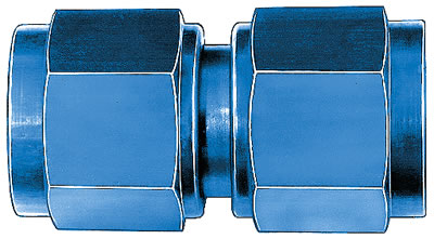 Aeroquip FCM2915 Fitting Coupler Straight Female -6 AN to Female -6 AN Aluminum