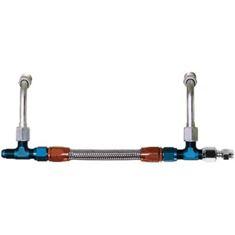 Aeroquip Dual-Feed Fuel Lines for Holley FCP0129