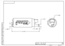 Aeromotive 11542 Fuel Pump (340 Series Stealth In-Tank, Offset Inlet, Inline W/Outlet)