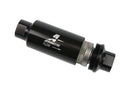 Aeromotive 12317 Filter, Canister, 10-Micron Fabric Element, 3/8" NPT Port, Bright-Dip Red Top/Black Cup, SS Series