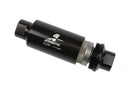 Aeromotive 12317 Filter, Canister, 10-Micron Fabric Element, 3/8" NPT Port, Bright-Dip Red Top/Black Cup, SS Series