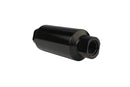 Aeromotive 12324 Filter, In-Line, 100-Micron Stainless Mesh Element, orb-10 Port, Bright-Dip Black, 2" OD