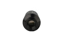 Aeromotive 12324 Filter, In-Line, 100-Micron Stainless Mesh Element, orb-10 Port, Bright-Dip Black, 2" OD