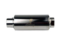 Aeromotive 12339 Filter, In-Line, 10-Micron Microglass Element, orb-12 Port, Nickel-Chrome, Pro-Series, 2-1/2" OD