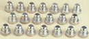 Aeroquip FBM3656 Fittings Dust Plug -6 AN External Knurled Aluminum Natural Set