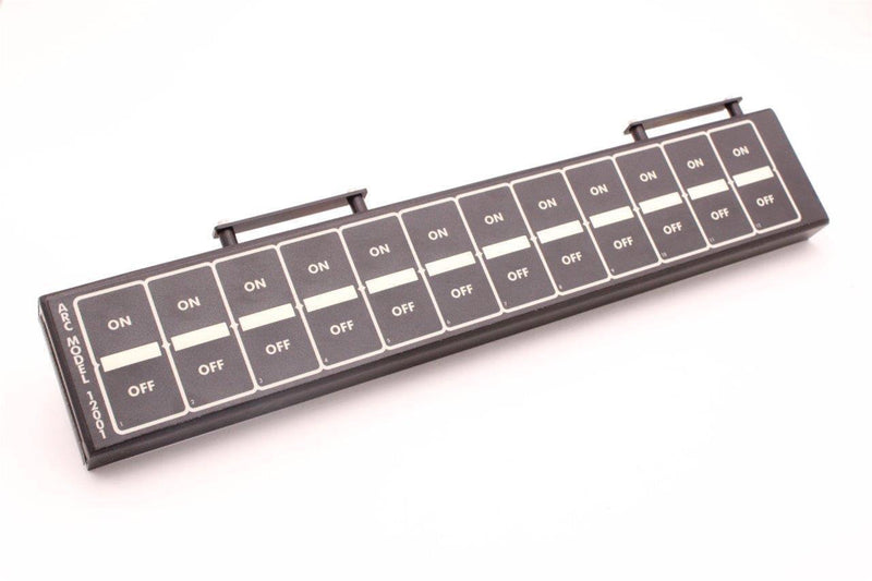 ARC 12001R Flat Touch Switch Panel 13.125" x 2.375", 12 Switches