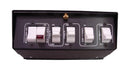ARC 3700 Switch Panel 8" Wide x 2.75" Tall, 6 Rocker Switches