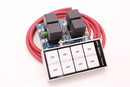 ARC 4000D Flat Touch Switch Panel 4.875" x 2.375", 4 Switches