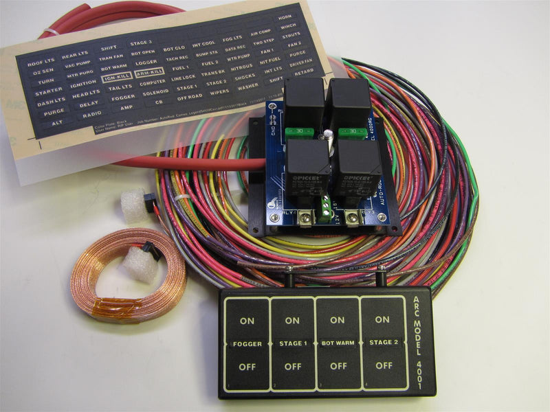 ARC Flat Touch Switch Panels 4001D