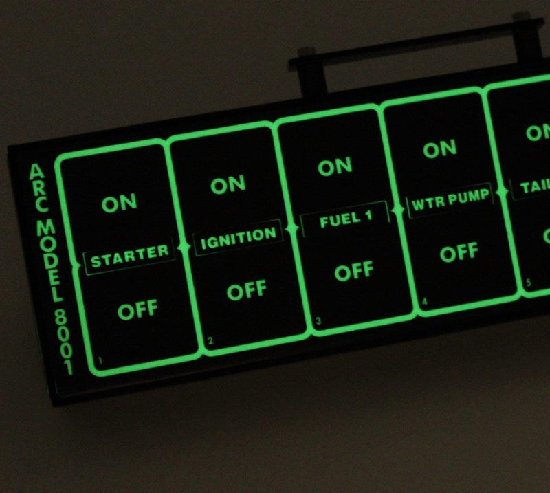 ARC Flat Touch Switch Panels 4001D