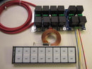 ARC 8000R Flat Touch Switch Panel 8.750" x 2.375", 8 Switches