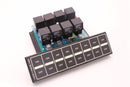 ARC 8001R Flat Touch Switch Panel 8.750" x 2.375", 8 Switches