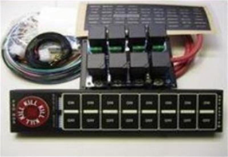 ARC Pro Mod Flat Touch Switch Panels with Backlit System Kill Switch 8001RPM