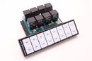 ARC 8003R Flat Touch Switch Panel, Cage Mount - Carbon Fiber Finish