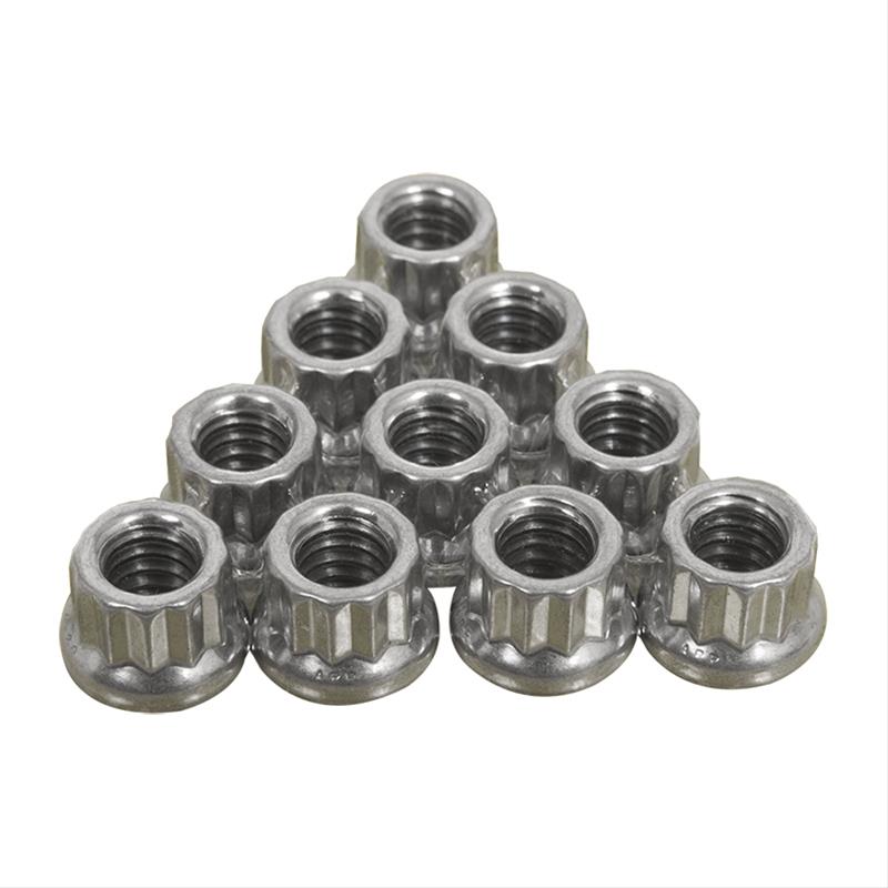 ARP 401-8343 12-Point Nuts, Stainless Steel 5/16-18" Thread