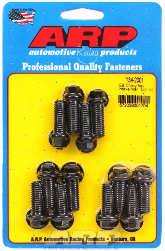 ARP Chromoly Intake Manifold Bolt Kits 134-2001