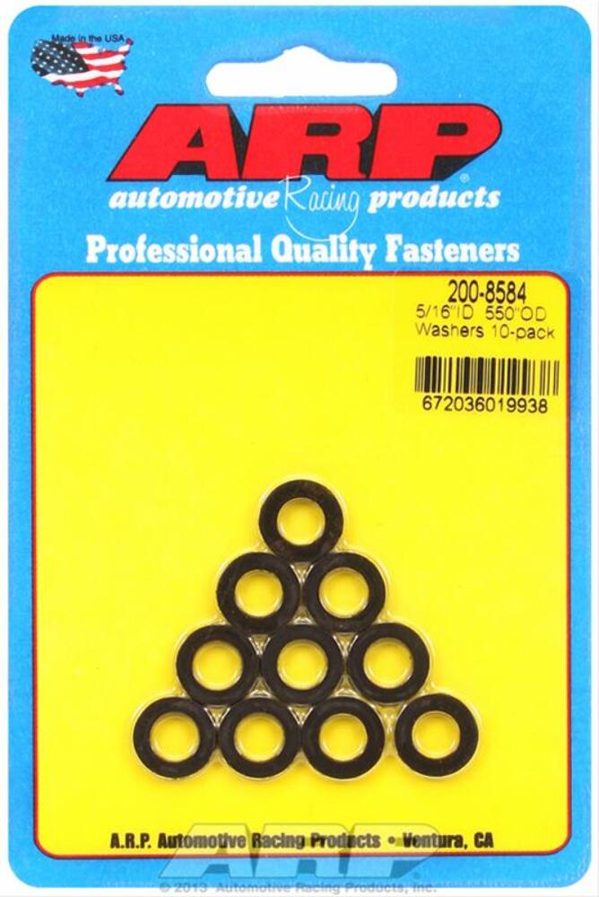 ARP 200-8584 Special Purpose Washers, 0.313" ID x 0.550" OD, .120" Thick