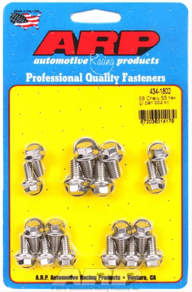 ARP Oil Pan Bolt Kits 434-1802