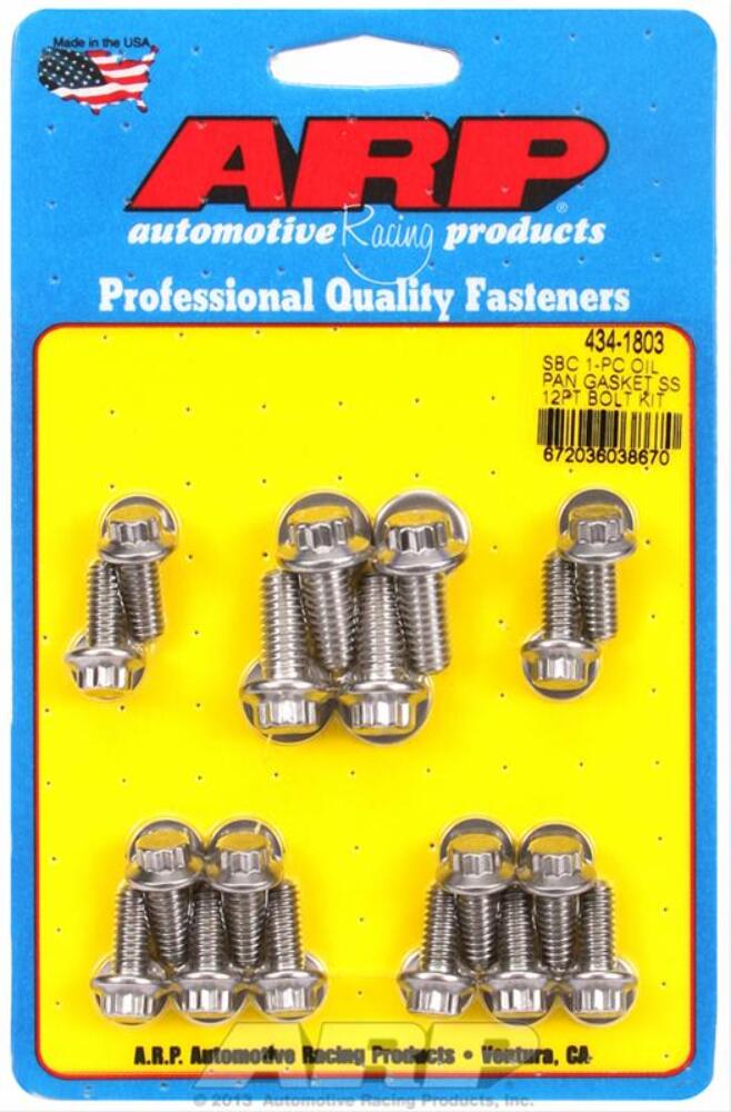 ARP Oil Pan Bolt Kits 434-1803