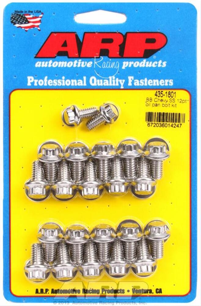 ARP Oil Pan Bolt Kits 435-1801