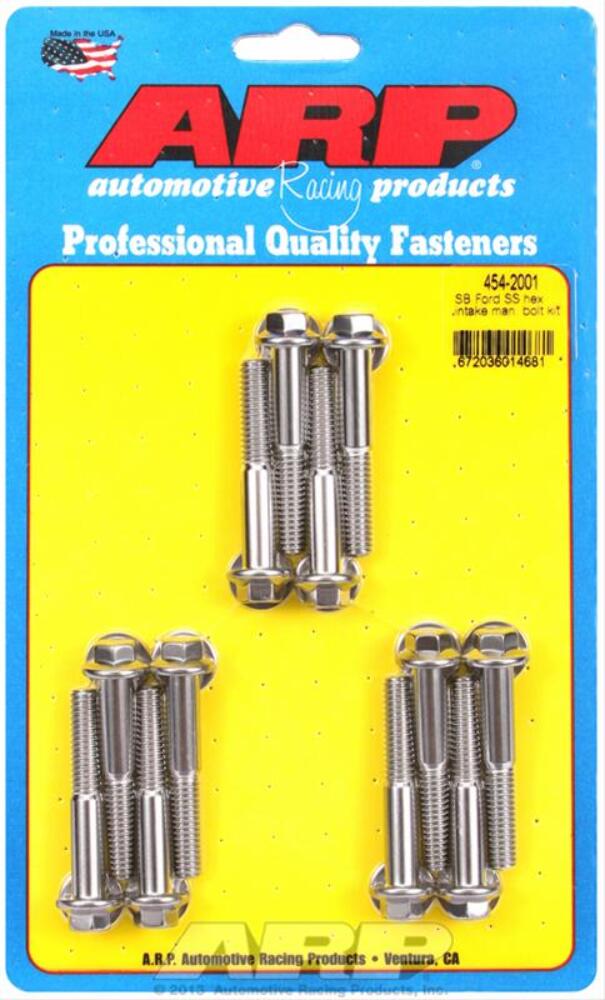 ARP Stainless Steel Intake Manifold Bolt Kits 454-2001