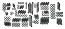 ARP 545-9801 Engine and Accessory Bolt Kit, Big Block Mopar B/RB - Hex Head