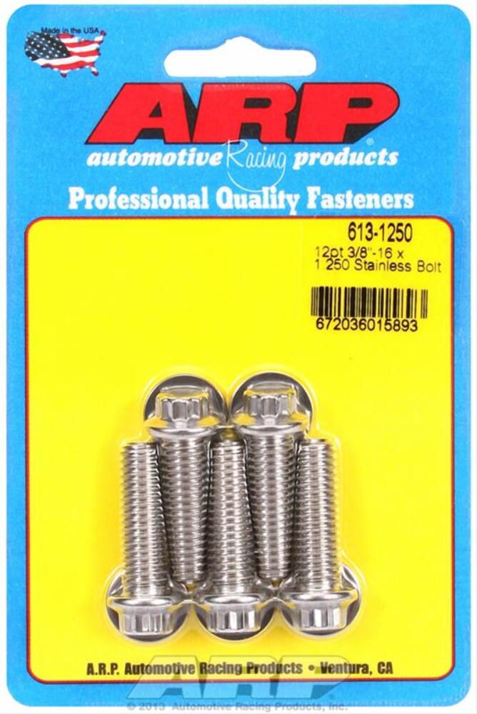 ARP Stainless Steel Bolts 613-1250
