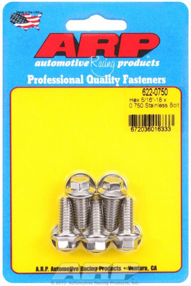 ARP Stainless Steel Bolts 622-0750