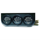 Autometer 2348 Autogage Black Console Oil/Volt/Water Gauge