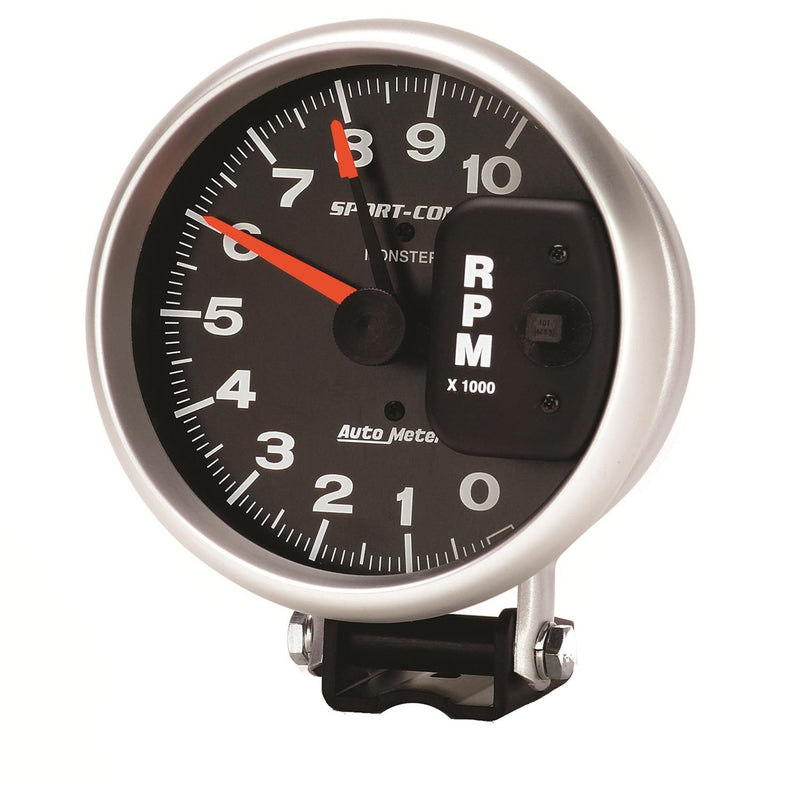Autometer 3900 Sport-Comp Monster Tachometer, Analog 0-10,000 RPM