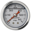 Autometer 2179 Autogage Fuel Pressure 60 psi Direct Mount Gauge