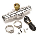 AutoMeter 2282 Radiator Hose Adapter Aluminum 1 in. to 1.25 in. with Sending Uni