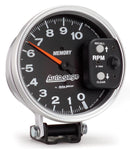 Autometer 233902 Autogage Memory Tachometer, 5", 0-10,000 RPM