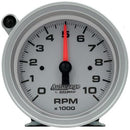 AUTO METER 233909 Auto Gage 3-3/4" Tachometer 0-10,000 RPM w/Silver Dial & Shift-Light