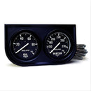 Autometer 2392 Autogage Black Oil/Water Gauge With Steel Console