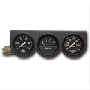 Autometer 2398 Autogage Black Console Oil/Volt/Water Gauge, 2-5/8"