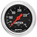 Auto Meter 2432 Traditional Chrome Mechanical Water Temperature Gauge