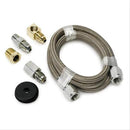 Autometer 3227 Braided Stainless Steel Hose, -4AN; 3 FT.