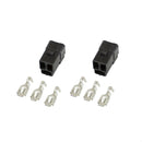 AutoMeter 3298 Gauge Wire Connectors 3-prong Plug Type 3-pin Female Black