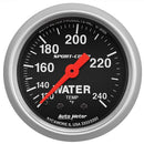 Autometer 3332 Sport-Comp Mechanical Water Temperature Gauge 120-240??F