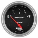 Autometer 3514 Sport-Comp Electric Fuel Level Gauge