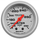 AUTO METER 4331 2IN WATER TEMP, 140-280F MECH, ULTRA-LITE