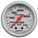 Autometer 4332 Ultra-Lite Mechanical Water Temperature Gauge