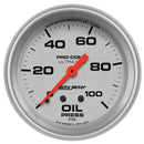 Autometer 4421 Ultra-Lite Mechanical Oil Pressure Gauge