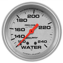 Autometer 4432 Ultra-Lite Mechanical Water Temperature Gauge